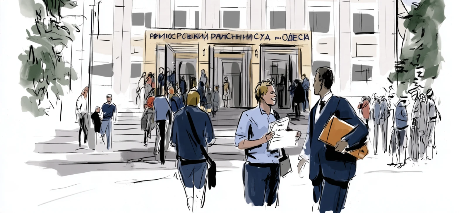 Адвокат по адміністративних справах в Одесі біля Приморського районного суду